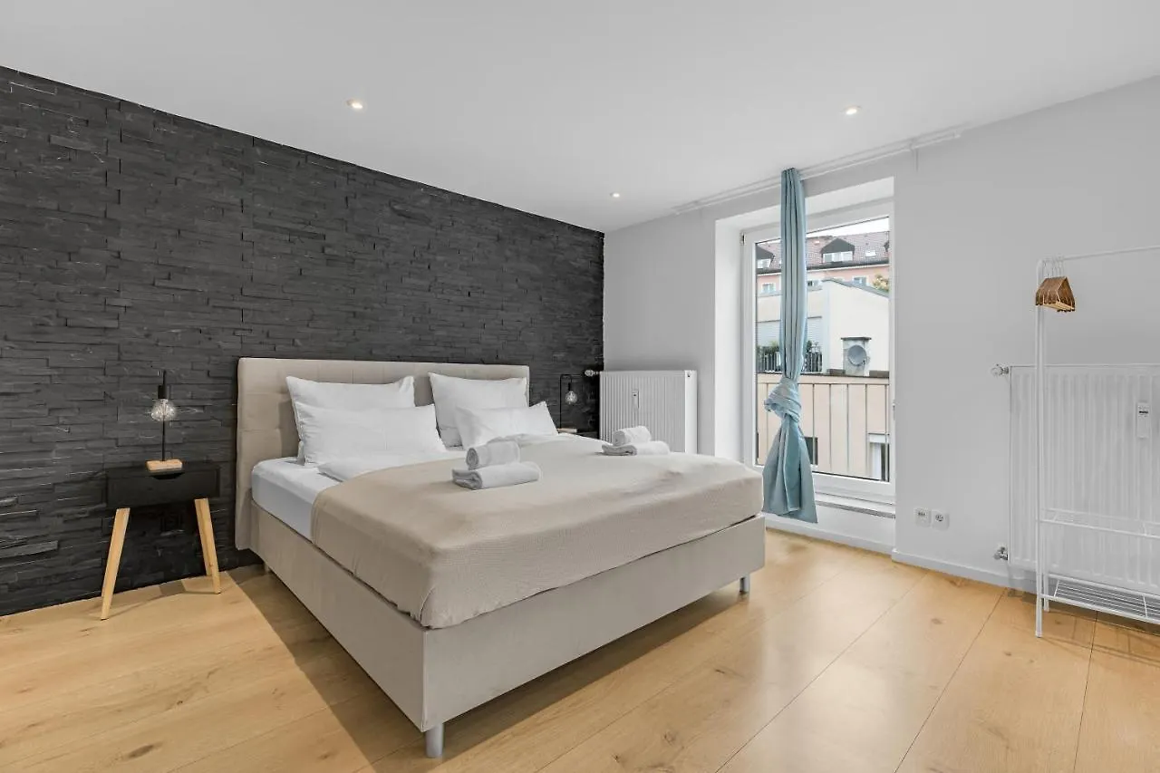 Prime - City Apartment Fuer 6 - Neu & Modern Munich